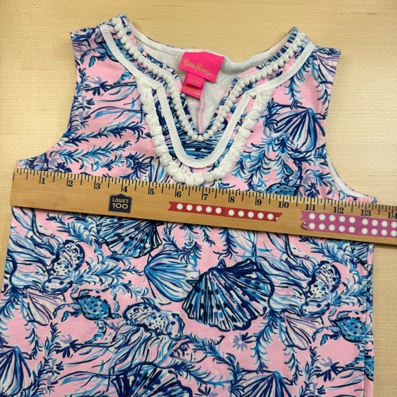 Lilly Pulitzer Mini Harper Shift Dress Size Large Magnolia Lilac A Little Jelly - Picture 6 of 8